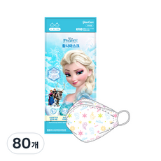 디즈니 황사마스크 소형 KF80, 80개