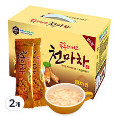 동일에프앤티 콘후레이크 천마차, 20g, 80개입, 2개