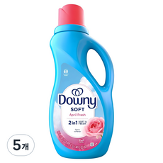 다우니 섬유유연제 에이프릴 프레쉬 본품, 1.31L, 5개