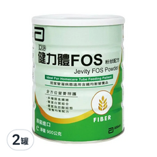 Abbott 亞培 Jevity 健力體 FOS 粉狀配方，含纖均衡營養品, 900g, 2罐