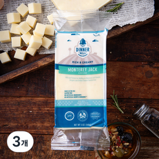 디너벨 몬테레이잭 치즈, 140g, 3개, 1개입