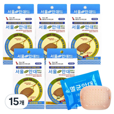 Seoul Green Plus 曲面型眼罩, 15個, 1入