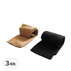 디야나 종아리압박밴드 블랙 2p + 베이지 2p 세트, 3세트, 종아리/무릎형