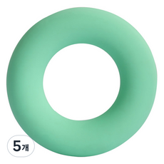 루아즈 실리콘 악력기 20kg, 그린, 5개