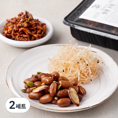 강남밥상 오징어실채볶음 50g + 땅콩조림 120g + 고추장멸치볶음 80g, 250g, 2세트
