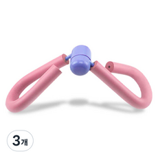 디어모모 필라테스 요가 버터플라이 케겔 운동 링, 핑크, 3개