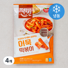 떡볶이의신 어묵떡볶이 (냉동), 440g, 4개