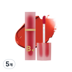 비바이바닐라 벨벳 블러드 베일 립틴트, RD02 레드 보타이, 4.5g, 5개