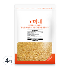 고미네 갈근 가루, 4개, 300g