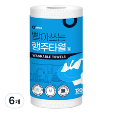 O'price 可水洗抹布巾, 120入, 6個