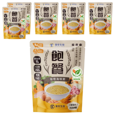 飽餐 咖哩海味粥, 250g, 6個