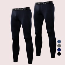 ARMEDES 男款素色運動內搭褲 AR-33 2件組