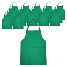Geumkkaebi 顧客用迷你頸掛式圍裙, 綠色, 18個
