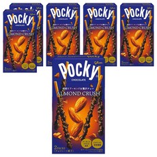 glico 可可風味杏仁餅乾棒, 46.2g, 6盒