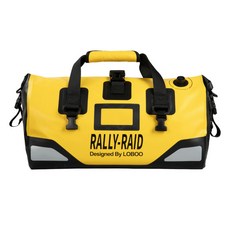 LOBOO Rally Raid 多功能快拆帶機車防水包 + 快拆帶, 黃色