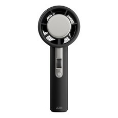 르젠 BLDC 저소음 급속냉각 아이스 터보 휴대용선풍기, 코스믹 블랙, LZMF-UC100