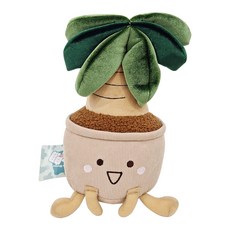 萌布朗 療癒系 盆栽殺手救星 發財樹 抱枕