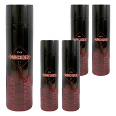 MANCODES 左顏右色 鞋襪除臭噴霧, 5個, 200ml