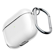 VICXXO 不變色硬殼 1mm 超薄全包覆登山扣 Levix Skin AirPods 保護殼, AirPods 3代, 透明