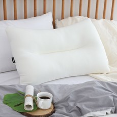 LIV MOM 柔軟記憶枕頭, 象牙白, 1個