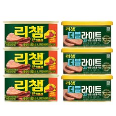 리챔 핫치폴레 200g 3p + 더블라이트 200g 3p, 1세트