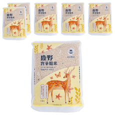 東台糧倉 鹿野寶華糙米 台灣好米, 1.5kg, 6包