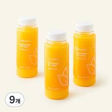 올가니카 퓨어 오렌지, 190ml, 9개