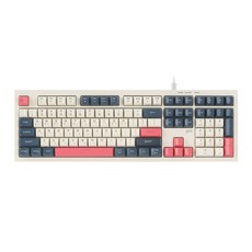 지클릭커 오피스프로 사일런스 M RGB 무소음 유선 키보드, Havana Cappuccino CR1, OPK50, 제조사축