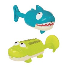 B.toys 誰魚爭鋒單發水槍, 1組, 鱷魚 + 鯊魚 多種顏色