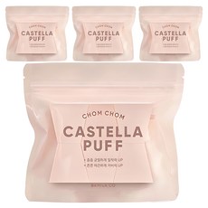 바닐라코 촘촘 카스텔라 퍼프 6p, 4개