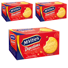 McVitie's 麥維他 原味消化餅, 3盒, 250g