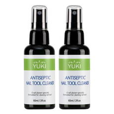 Yuki 防腐美甲工具清潔劑, 60ml, 2個