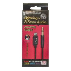 SinCyuan 欣銓 Lightning轉3.5mm音源轉接線, 100cm 線長, 柔軟耐用, 1個