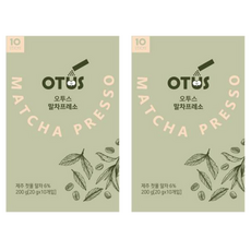 Otus Coffee 抹茶義式濃縮咖啡, 2個, 10入, 20g