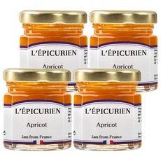 레피큐리앙 살구 잼, 50g, 4개