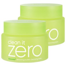 BANILA CO 芭妮蘭 Clean It Zero滋潤奶油卸妝膏, 100ml, 2罐