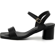 JACK&JILL 女款繫帶高跟涼鞋 JB2309, 250mm, 黑色