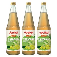 voelkel 維可 夏多內白葡萄原汁, 700ml, 3瓶
