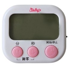 Betty's 焙蒂絲 簡易計時器 TT181 68 x 65x 23mm, 白色, 1個