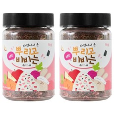 퍼기 자연에서 온 뿌리고 비비는 후리가케, ABC, 100g, 2개