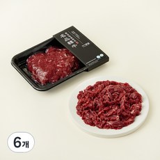 횡성한우 1++ 불고기용 (냉장), 300g, 6개