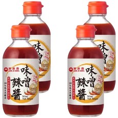 萬家香 味噌辣醬 225g, 100%純天然釀造, 使用非基因改造黃豆, 4瓶