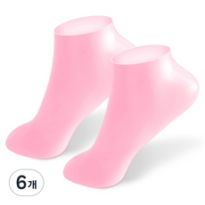 Somesmine 矽膠襪套足膜 粉紅色, 6個, 1入, 100g