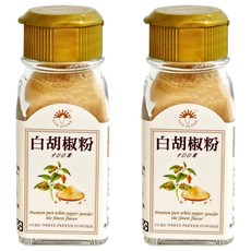 新光洋菜 100%白胡椒粉, 30g, 2瓶