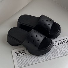 어바웃슈 여성용 EVA 데일리 심플 캐쥬얼 통굽 슬리퍼 TSP878 4.5cm