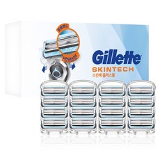 Gillette 吉列 SkinGuard紳適系列刮鬍刀頭, 16入, 1組