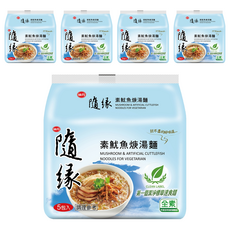味丹 隨緣 素魷魚焿湯麵 100g, 25包