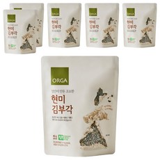 ORGA WHOLE FOODS 糙米炸海苔脆片, 40g, 6個