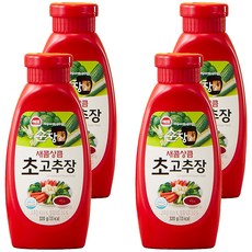Haepyo [Sajo Daerim] Haepyo Sunchanggung Chogochujang, 320g, 4瓶