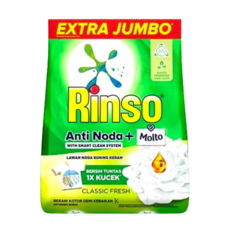 Rinso 洗衣粉 綠色, 1.8kg, 1袋
